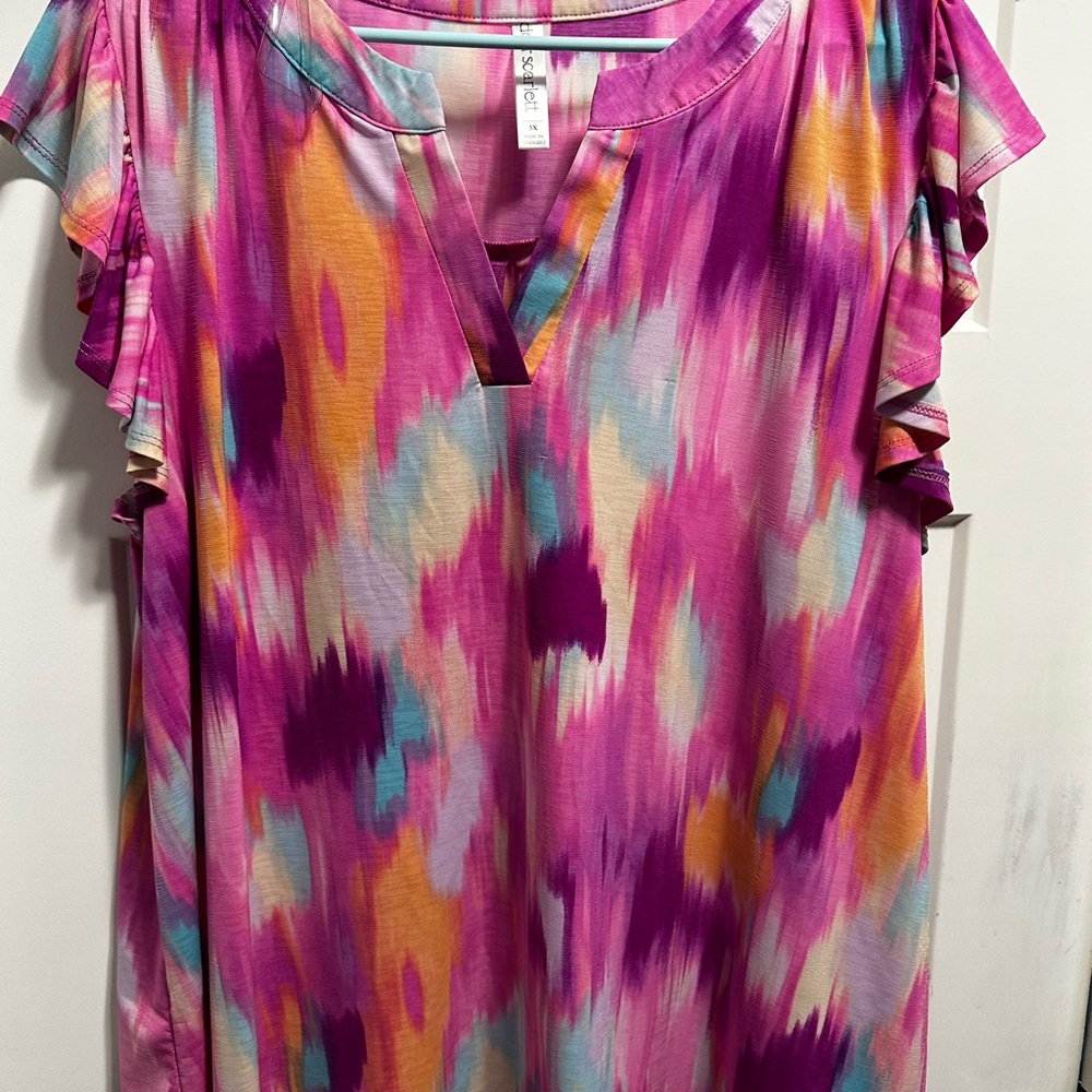 Vibrant Multicolor Women's Blouse